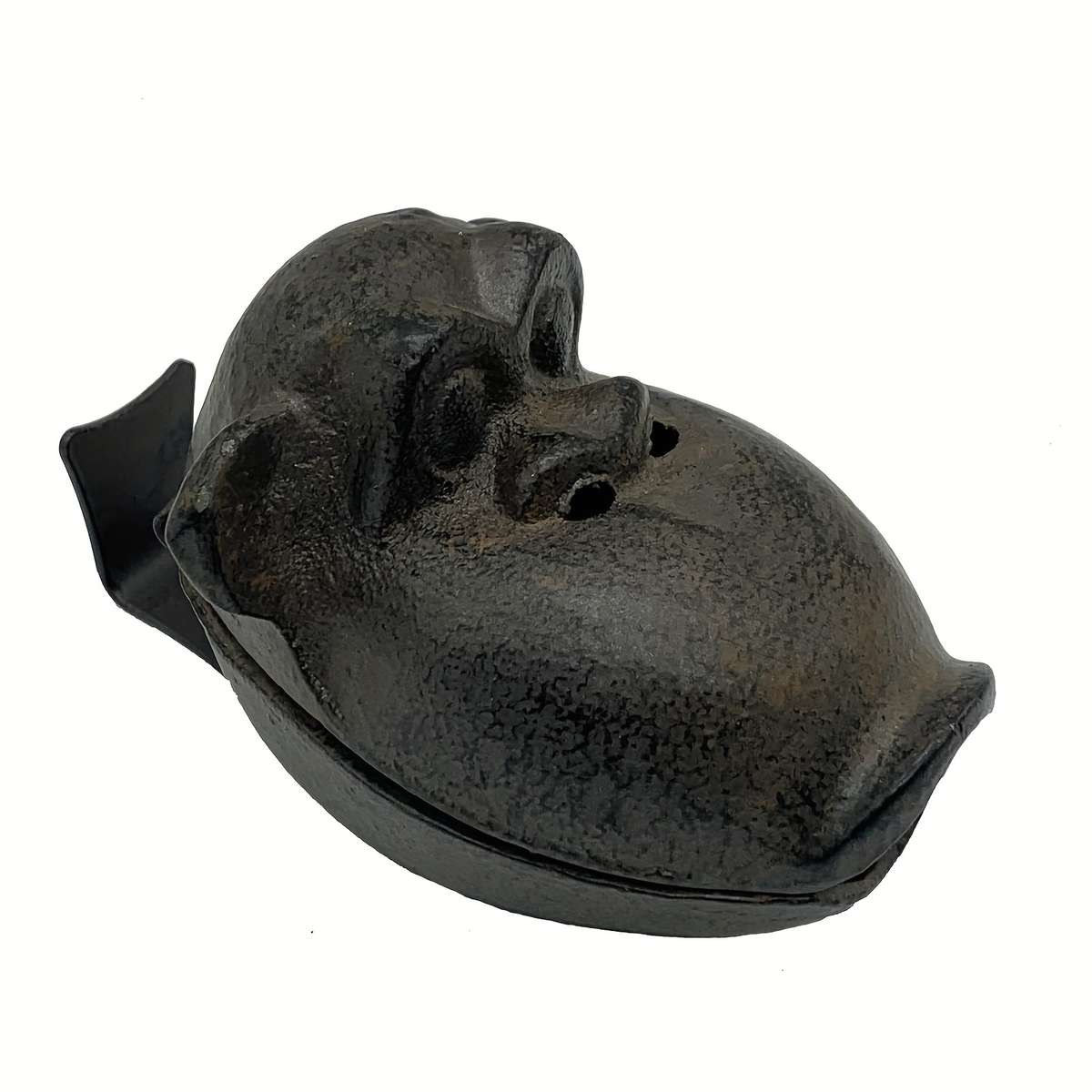 1 Piece Vintage Cast Iron Monkey Ashtray With Lid Unique Monkey Design Perfect For Home Office