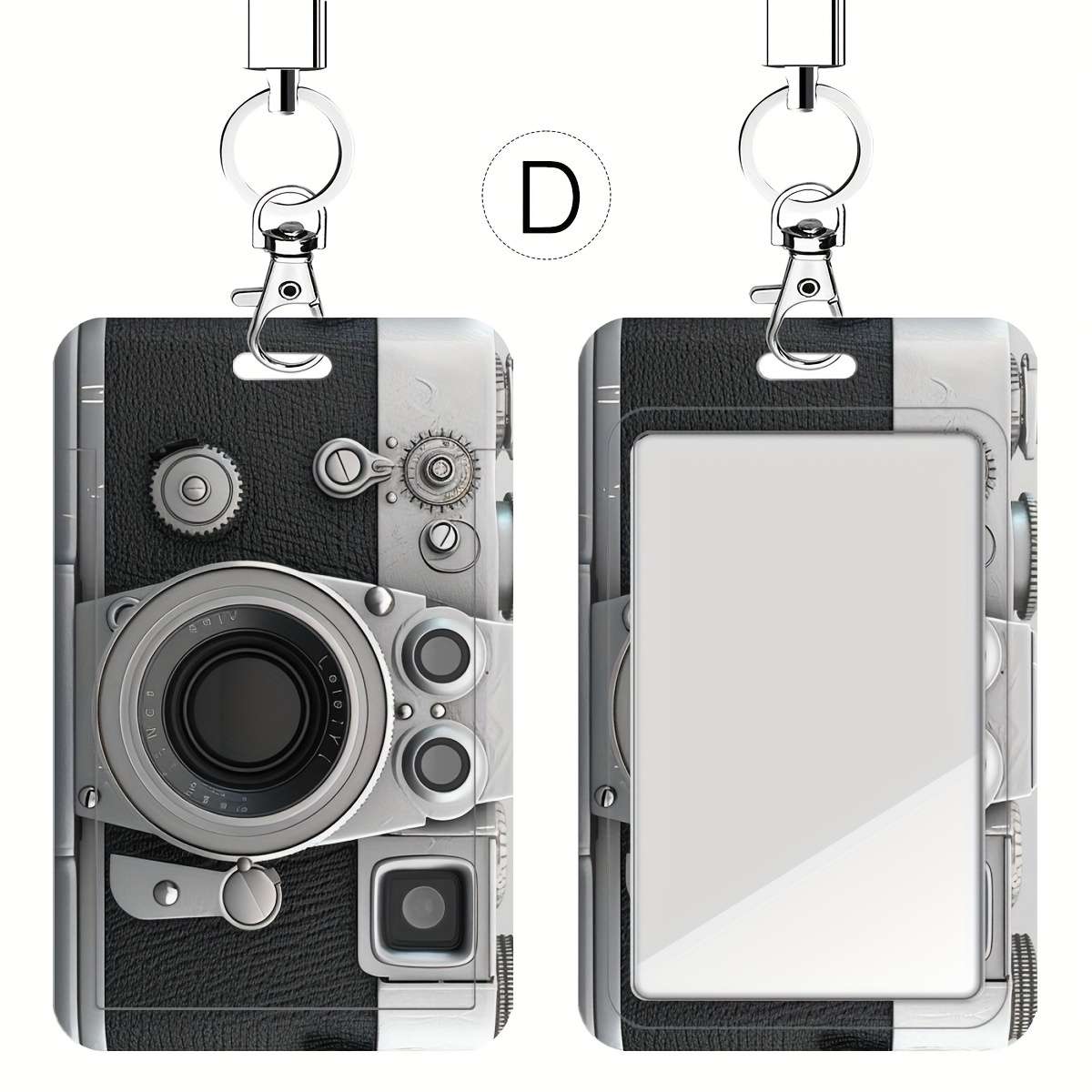 A Retro Camera-Themed Card Holder