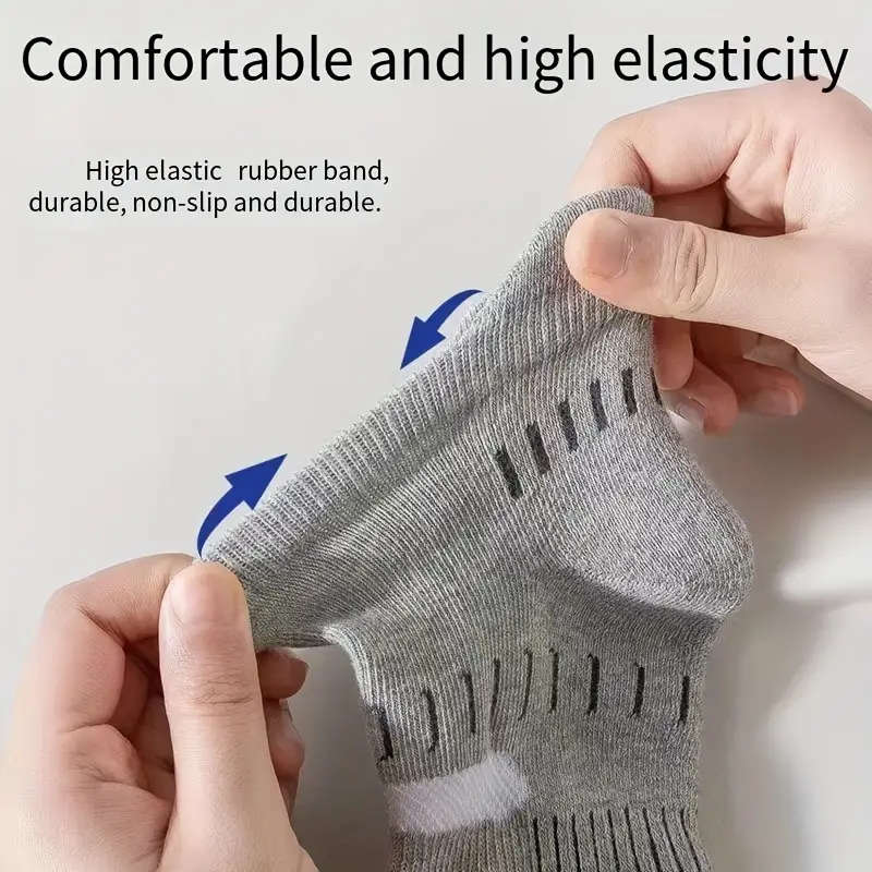 10 Pairs Of Unisex Athletic Socks