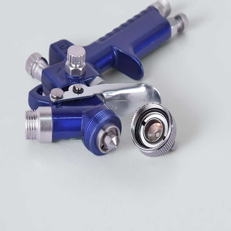 1pc H-2000 Professional Mini Spray Gun for Small Repairs 1.0 Nozzle 250ml Paint Pot Manual Operation