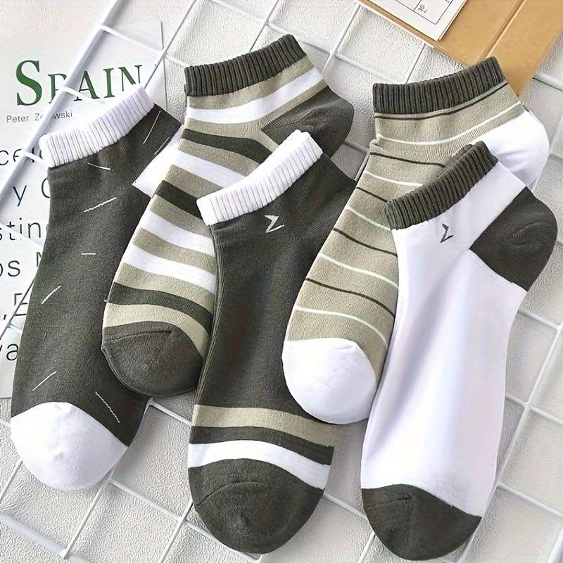 5 Pairs One Size High Elastic Socks