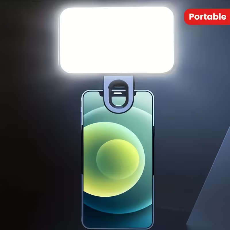 USB Charging Mini Portable LED Selfie Lamp 3 Adjustable Modes