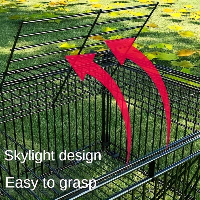 1pc 60*40*26cm/with sunroof Pet Cage