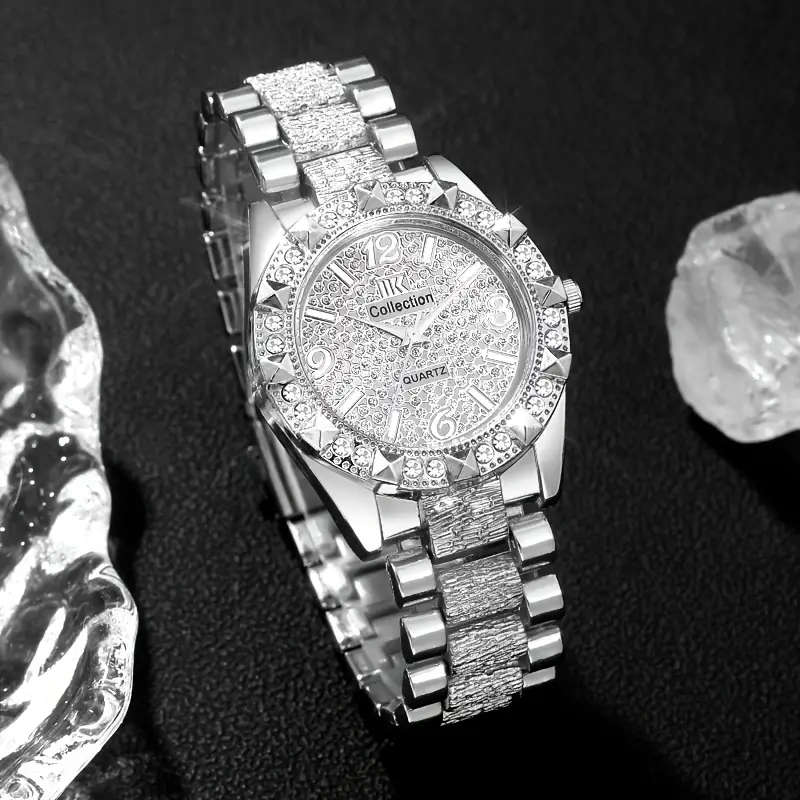 1 Luxury Men's Quartz Watch Set