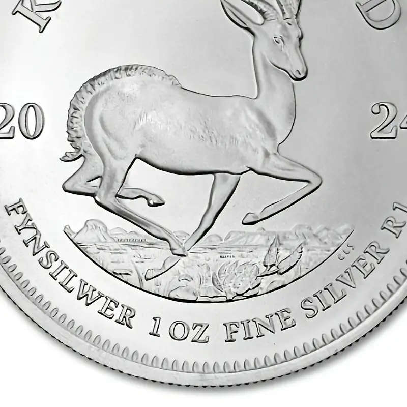 Krugerrand Silver Replica Collectible Coin