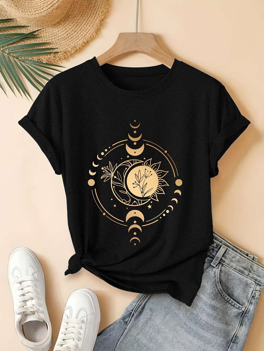 Womens T Shirt Color Black   Dark Gray   Sea Blue Size2Xl