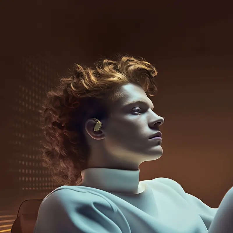 On-Ear Wireless Headphones Comfortable Deep Bass HIFI Sound with Touch Control Rechargeable