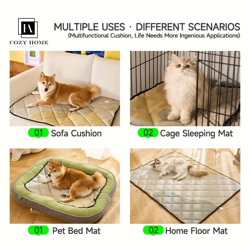 Coffee Color Cooling Pad 50X40cm