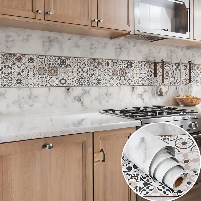 1PC Wall StickersDeep Black Shadow60cm WideX5m Long