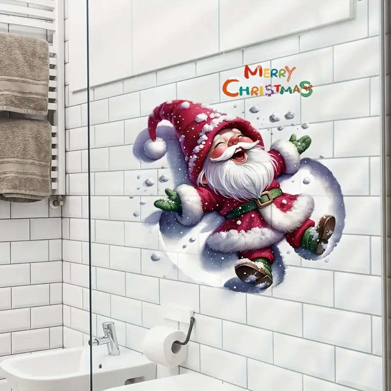 1 x Christmas Window Decal