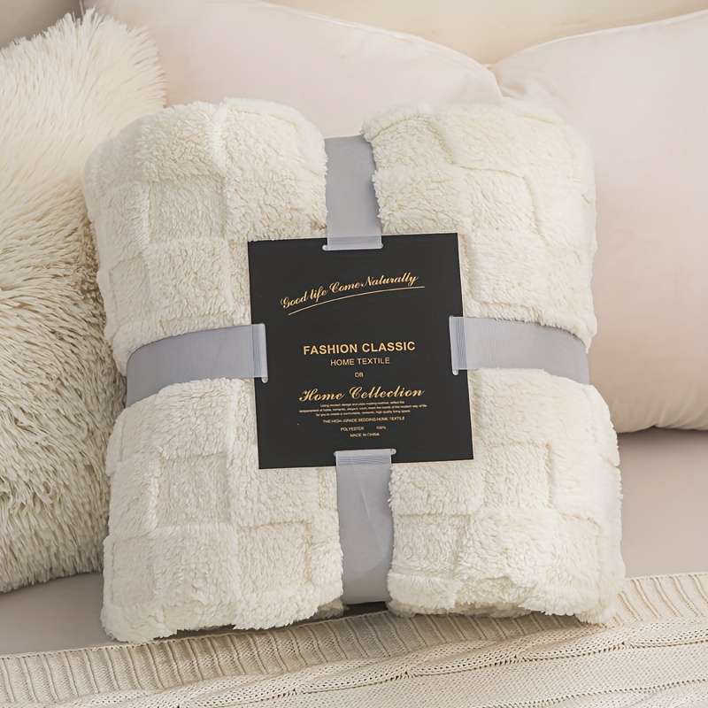 1ps Blanket Color Grey size 100x150cm