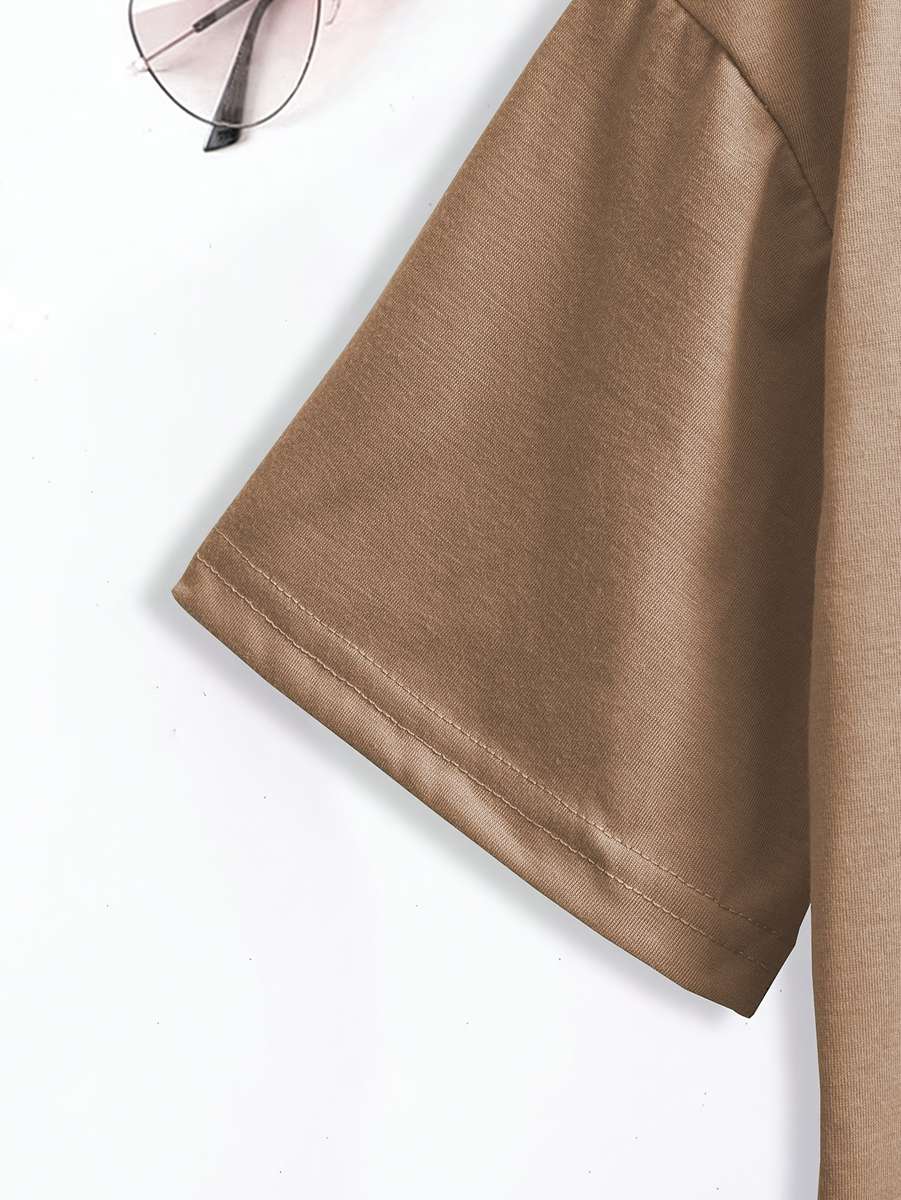 Womens T Shirt Color Camel   Navy   Burgundy Sizexl