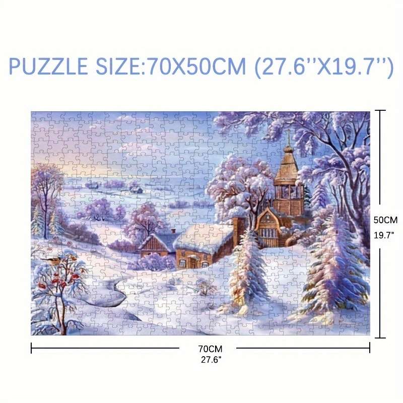 1000 Piece Paper Jigsaw Puzzle For Adults