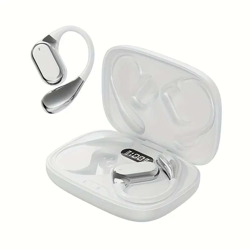 True Wireless on-Ear Music Headset Gaming Earbuds Video TWS HIFI Dolby Bass 9D Stereo HD Calling Ear