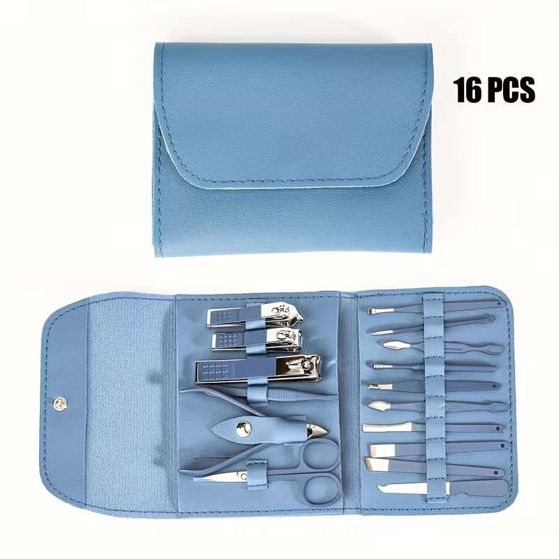 16Pcs Professional Nail Care Set