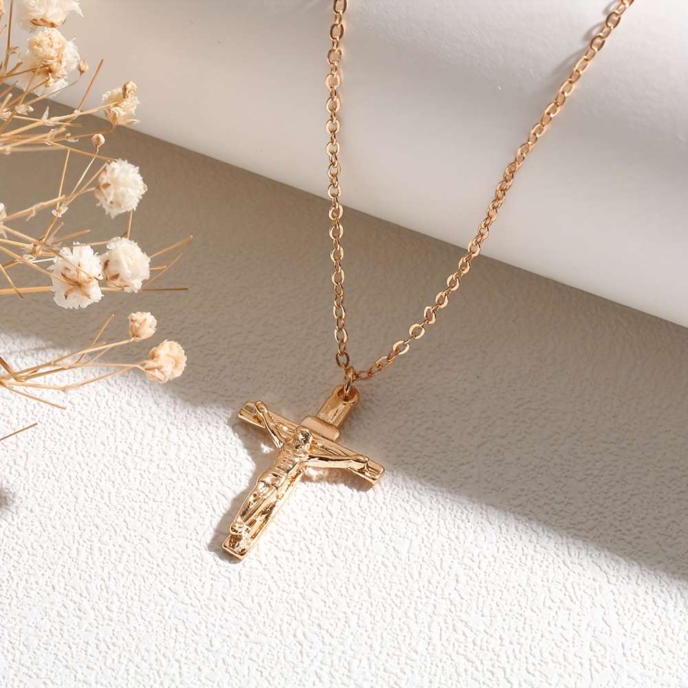 1 Piece Jesus Pendant Necklace Jesus Theme Pendant