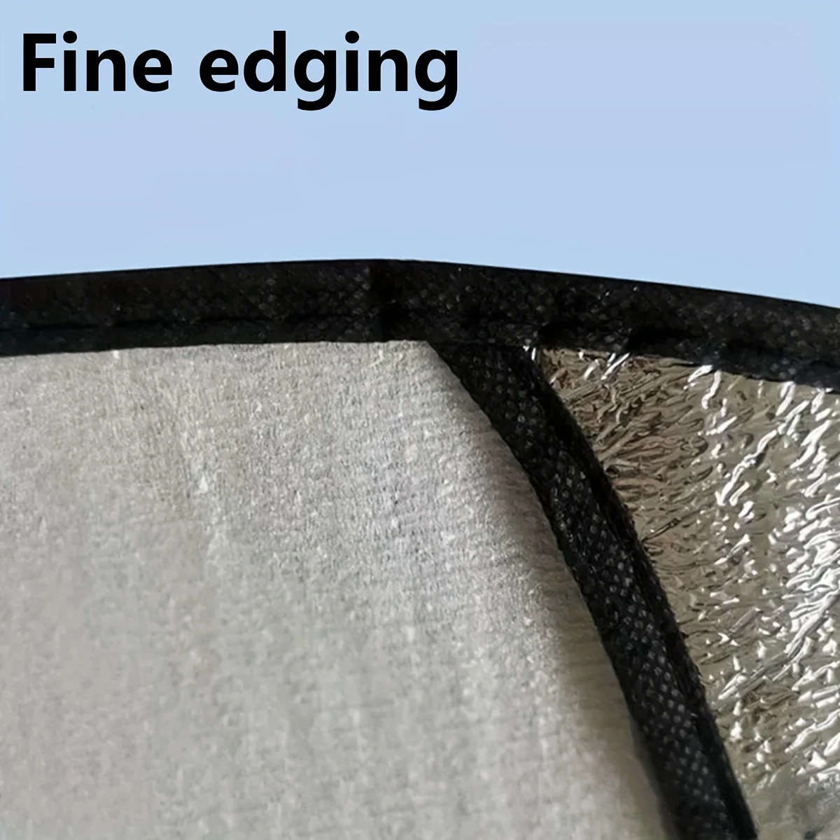40X40Cm Car Steering Wheel Sunshade Cover Universal Fit Uv Protection