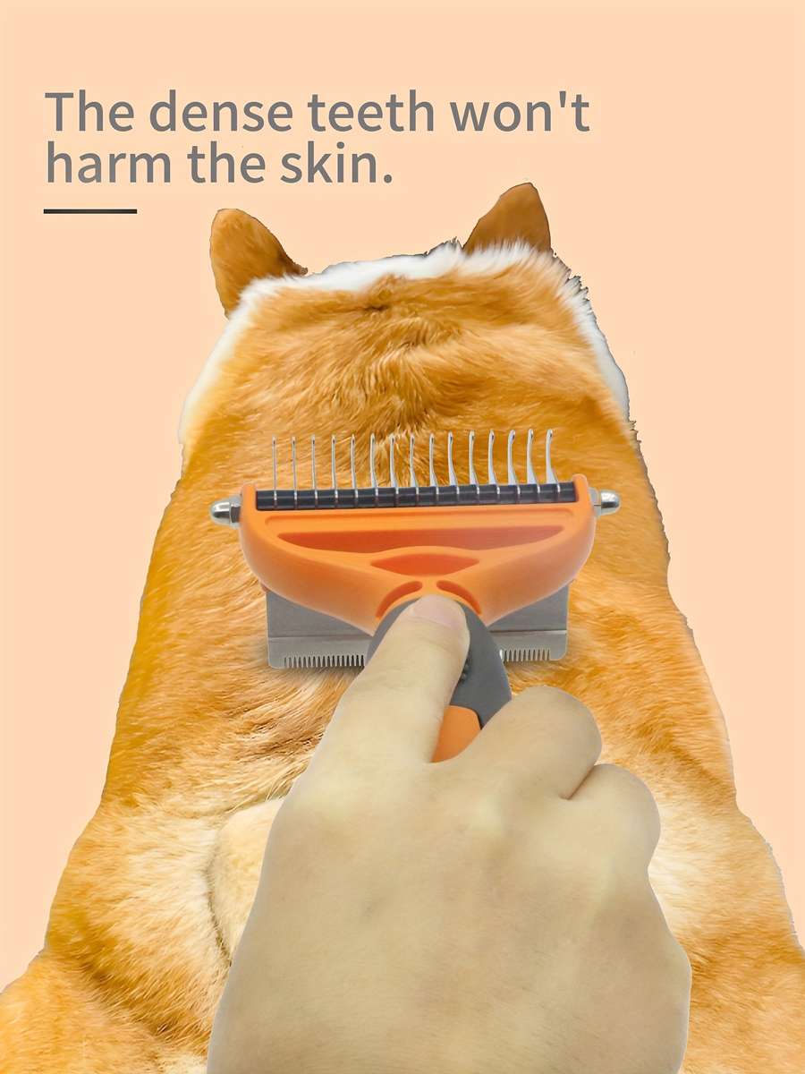 1pc Purple Large Pet Comb