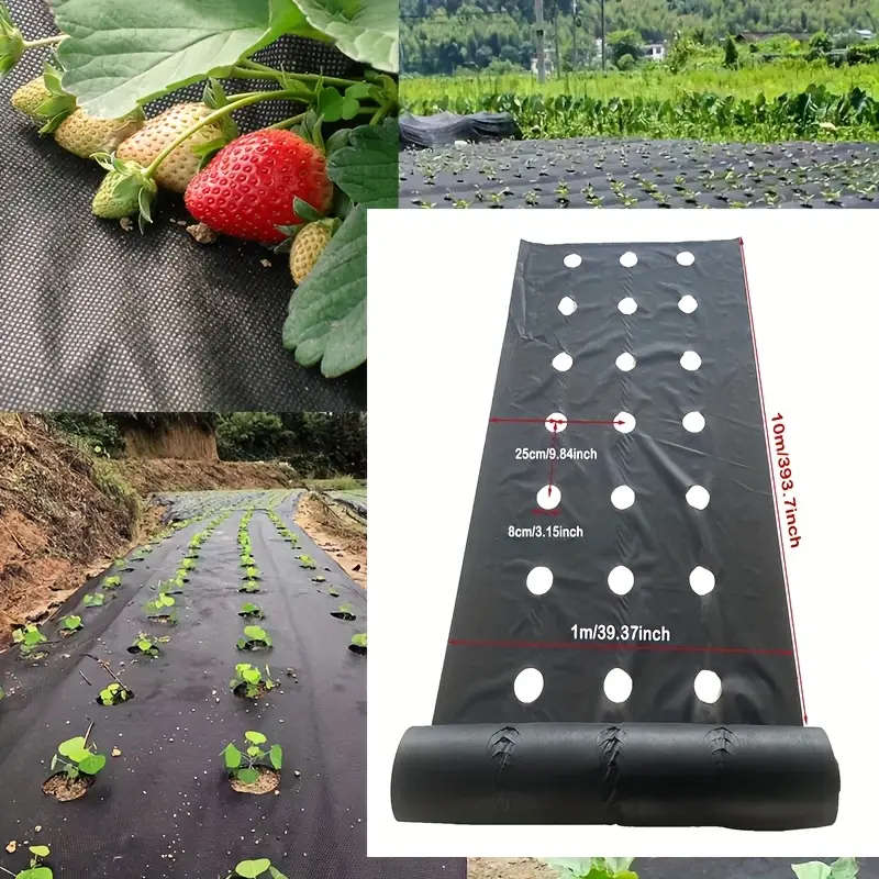 Garden Breathable Perforated Weed Control Cloth