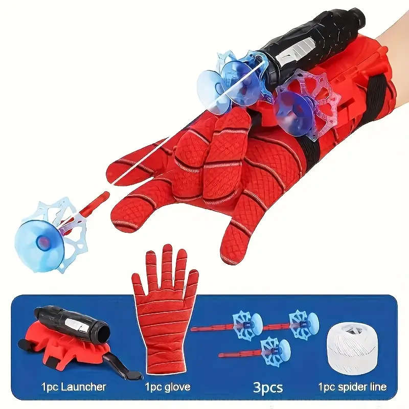 Wrist-mounted launcher network launch glove TOY