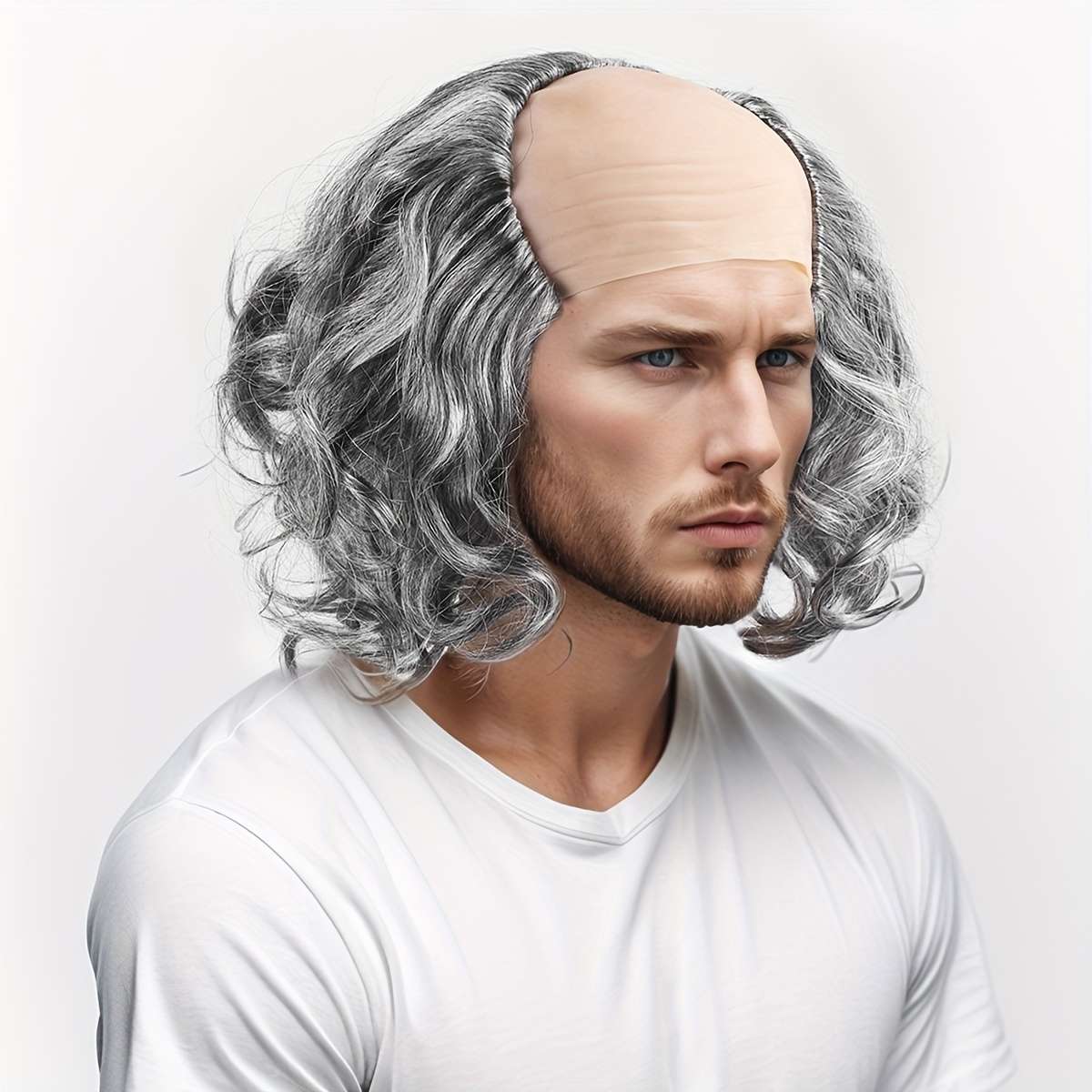 1Pc Green A Fashion Design Wig