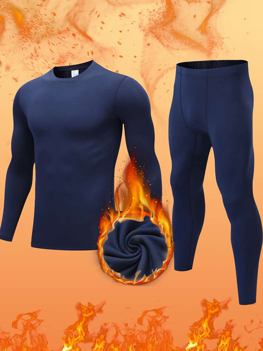 Thermal Underwear Color Navy Color Sizes