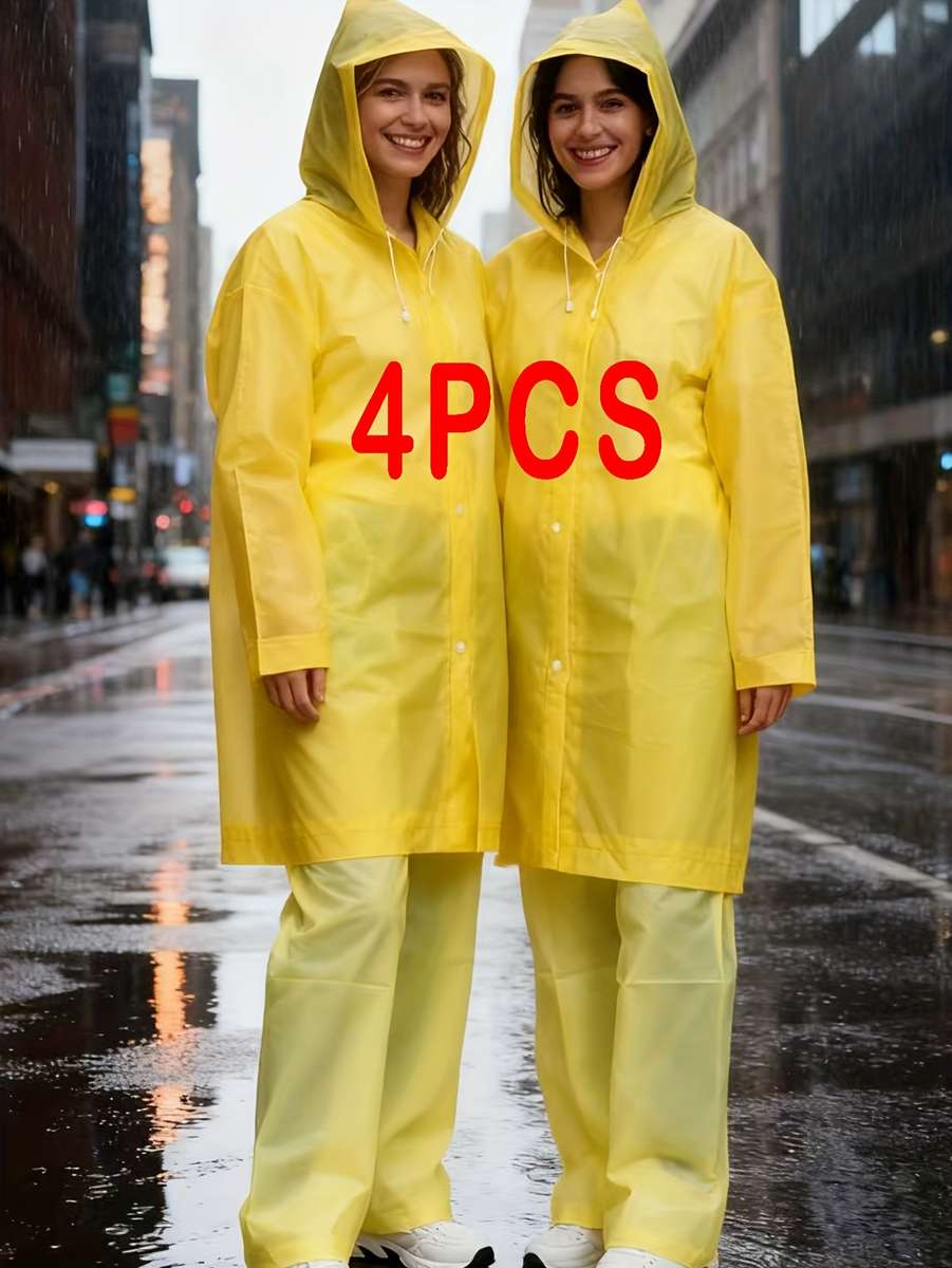 Raincoat Yellow Size Asian Onesize