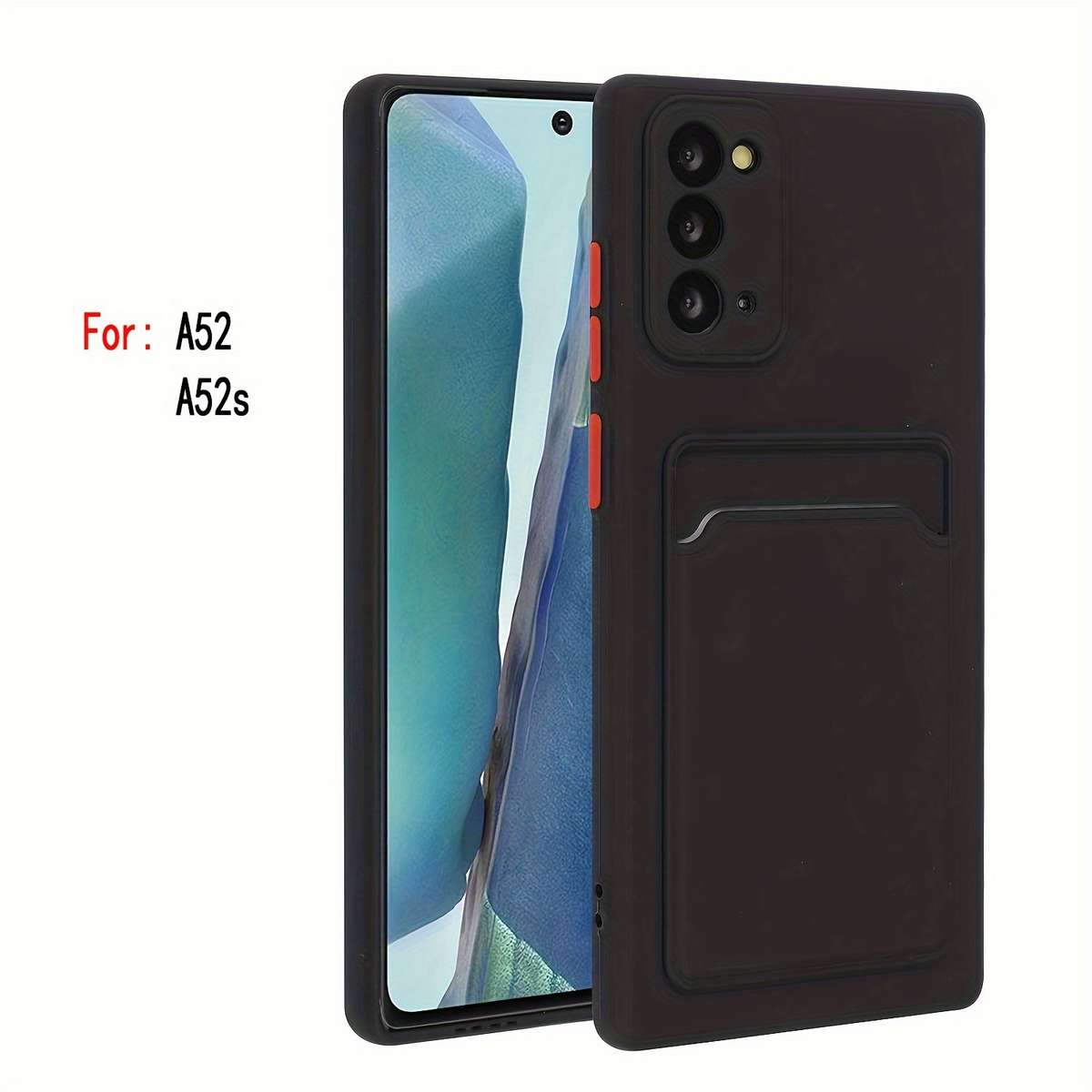 1pc Black For Samsung Galaxy A71 Phone Cases