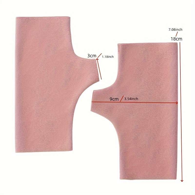 1 Pair Grey Warm Gloves