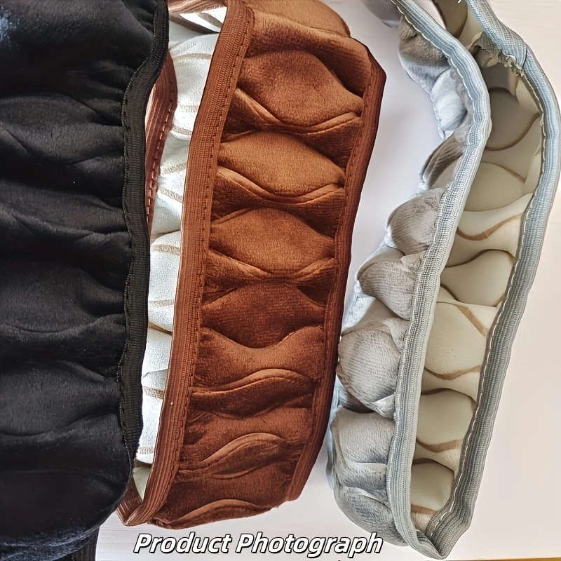 1pc Short Plush Steering Wheel Cover Without Inner Ring for Cars Suitable for Car Interiors Warm for