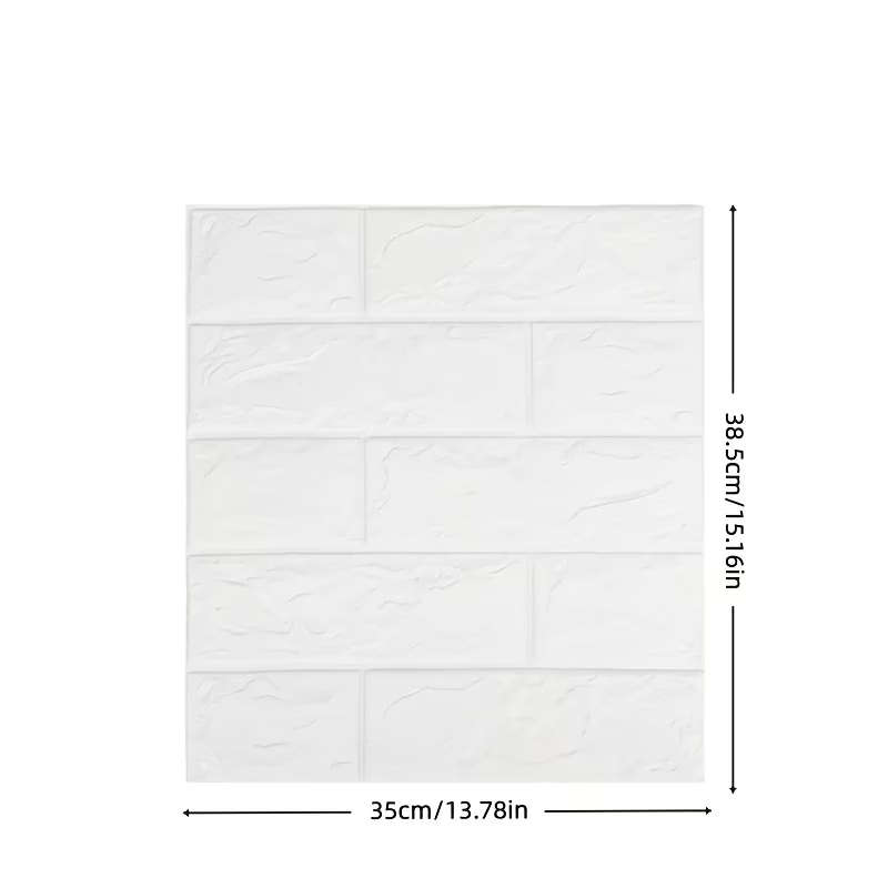 40-Piece Pack Of Self-Adhesive Wallpaper