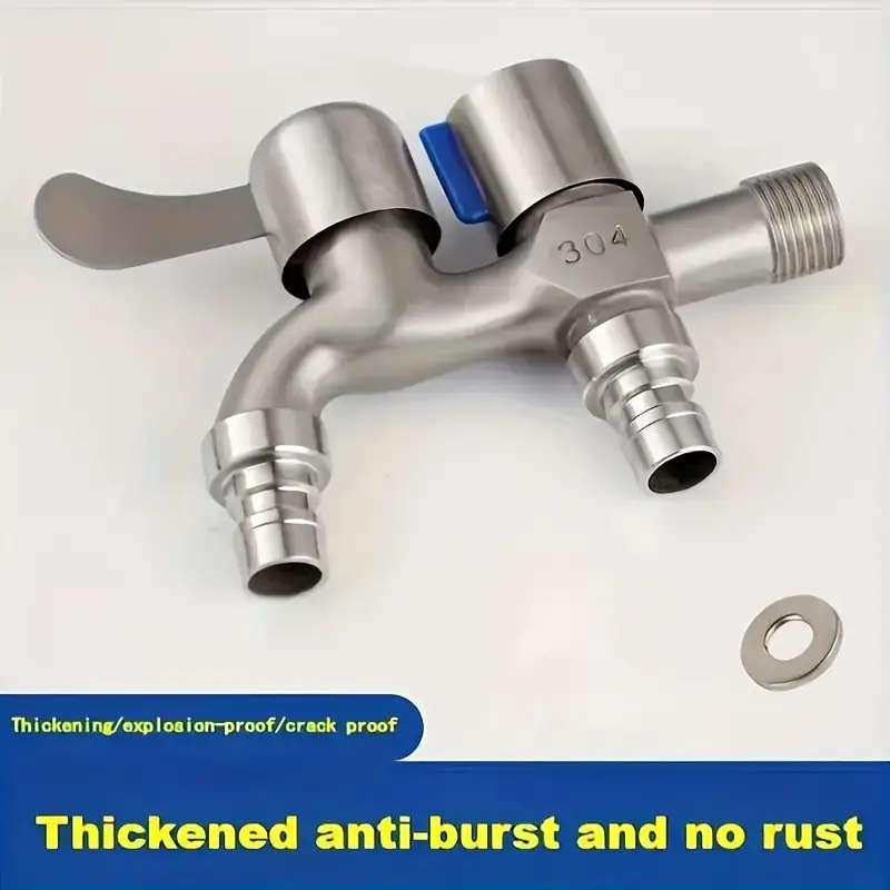 Dual Use Stainless Steel Faucet