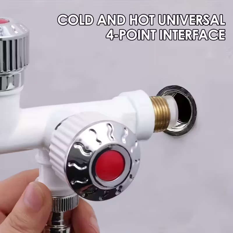 10pc Universal Silicone Faucet Sealing Washers with Locking Clips