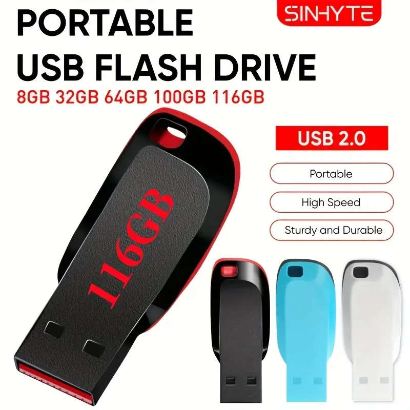 116GB High-Speed USB Flash Drive