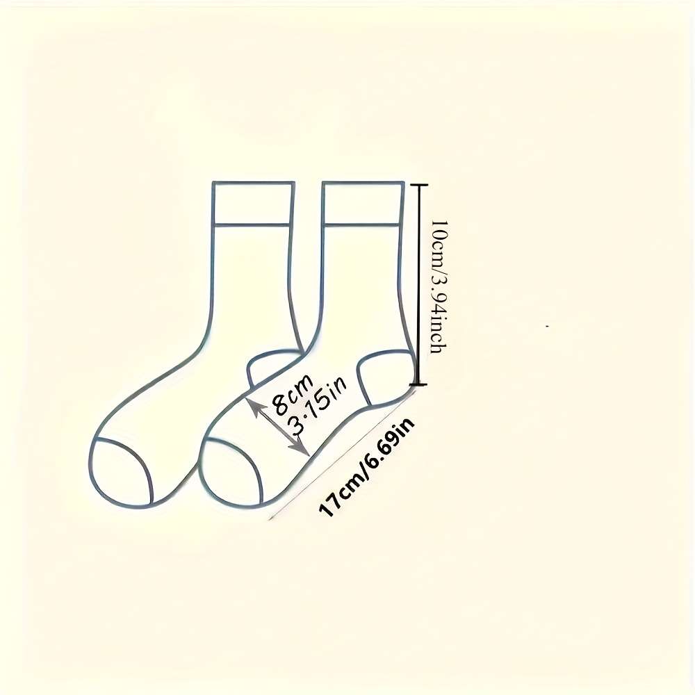 5Pairs Sock Color Mixing