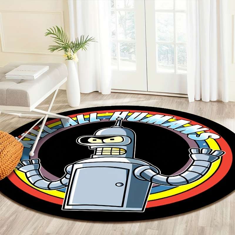 1Pc 31.89x31.89inch 81x81cm Floor Mat