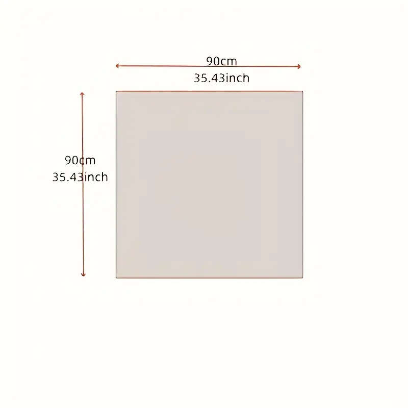 Square Scarf, 90x90cm Size