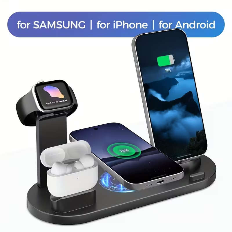15W Fast Charging, Wireless Charging Station