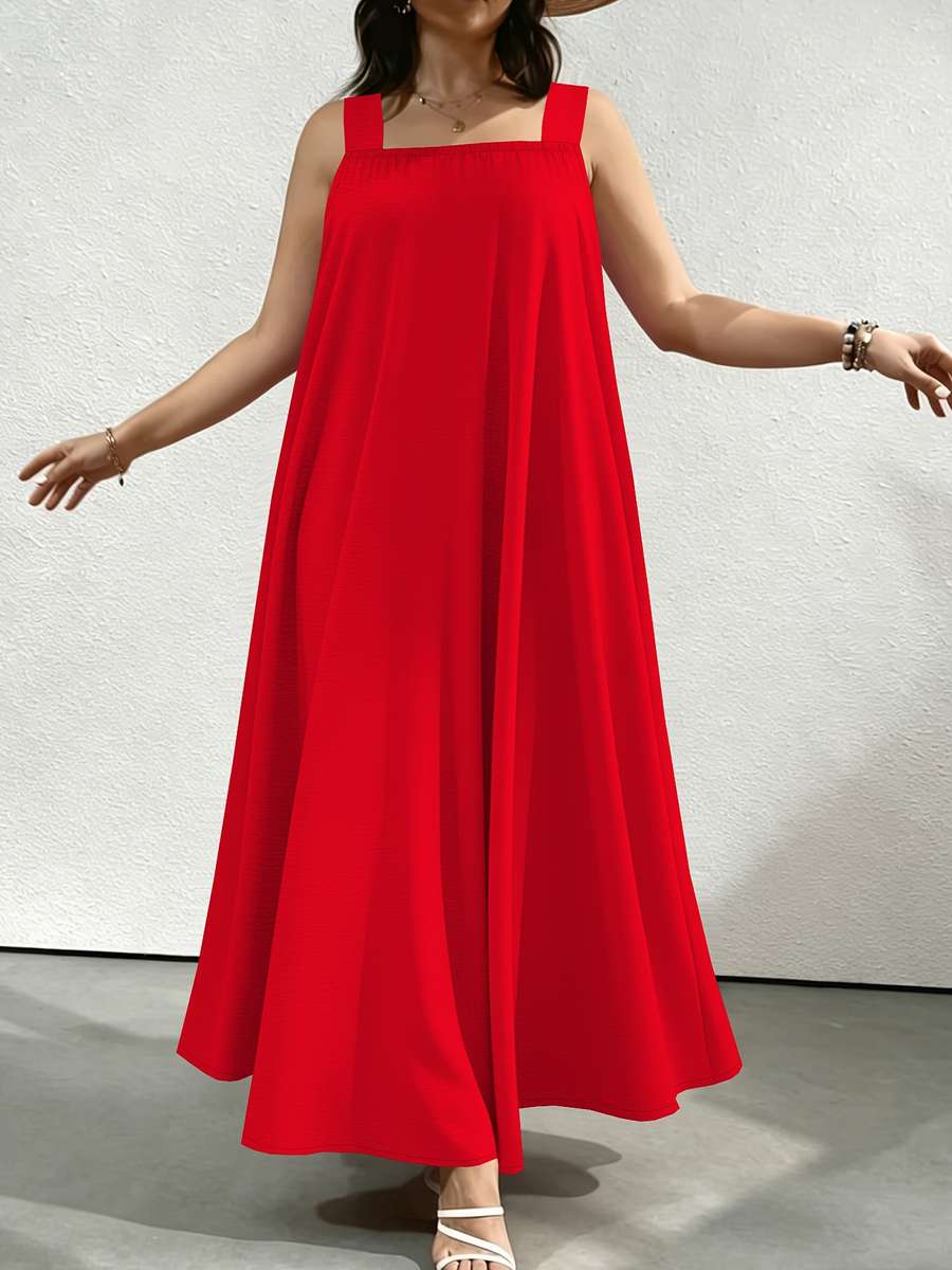Women S Dress Color Red Size Plus 5Xl