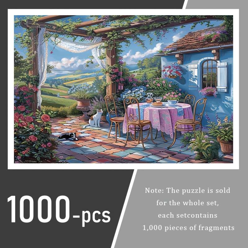 1000 Piece Paper Jigsaw Puzzle For Adults