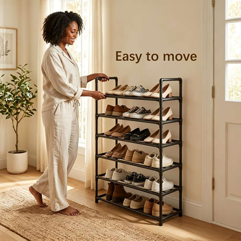 6-Tier Shoe Rack