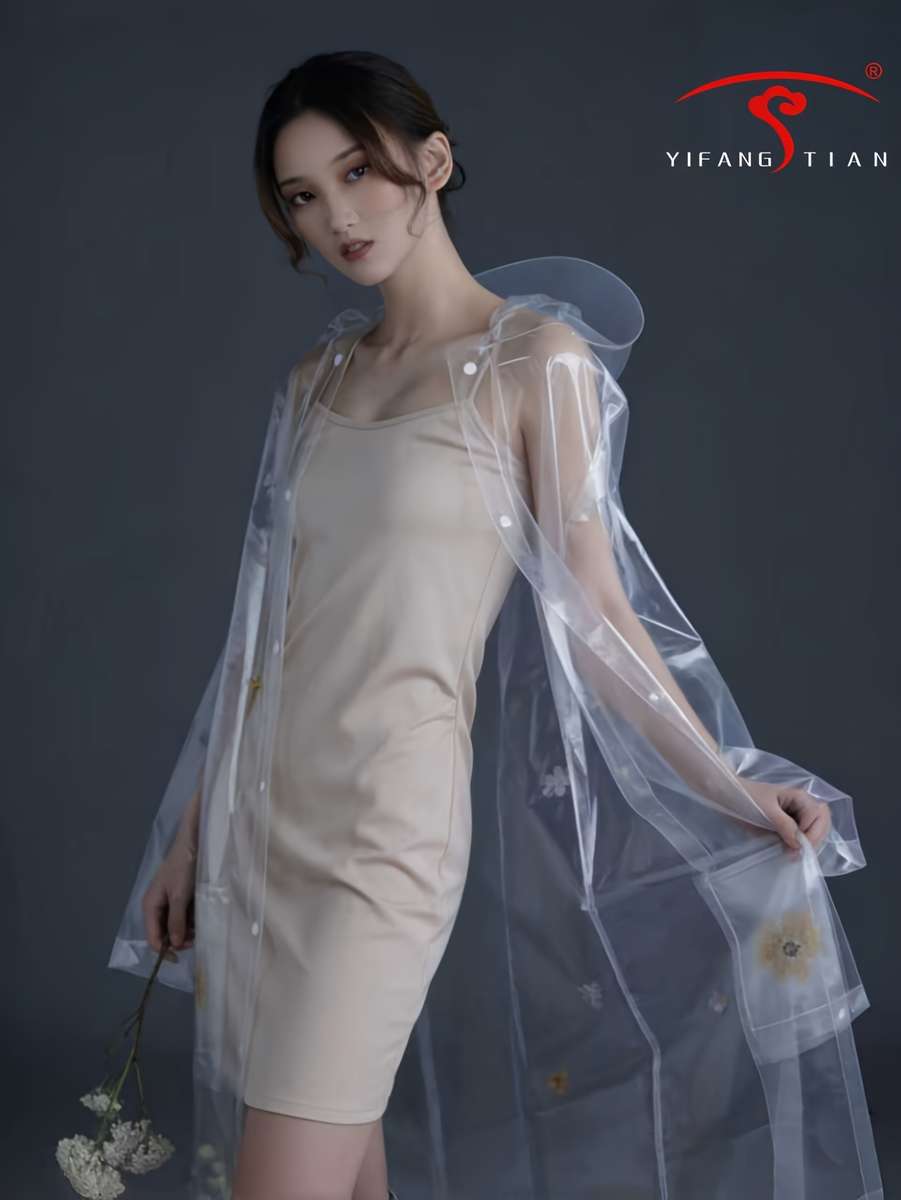 Raincoat Transparent Size Uk S
