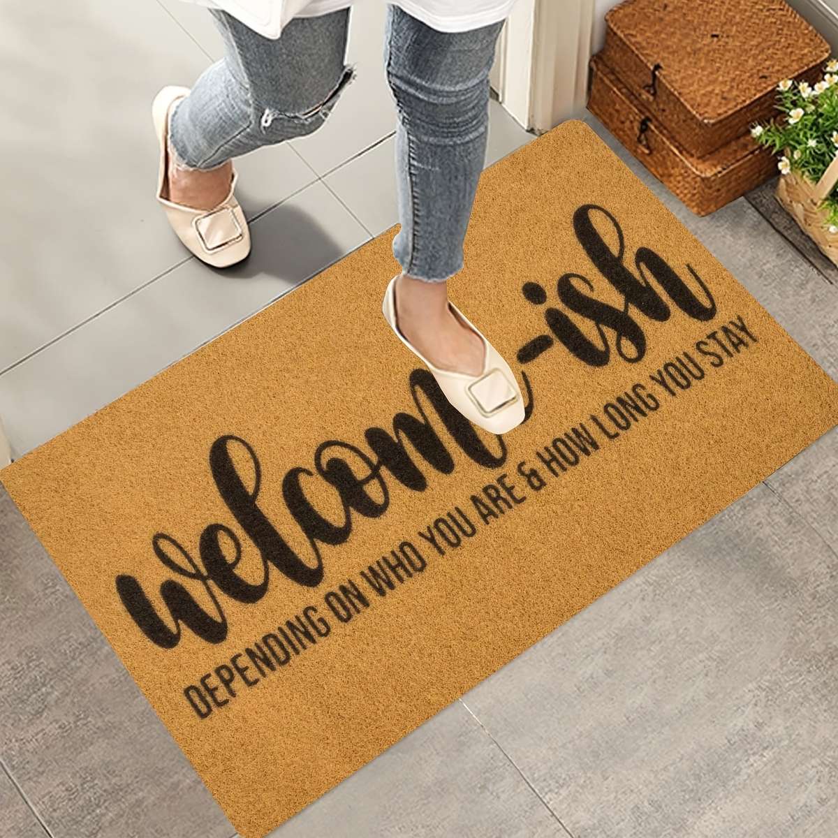 1Pc 23.6x35.4inch 60x90cm Floor Mat