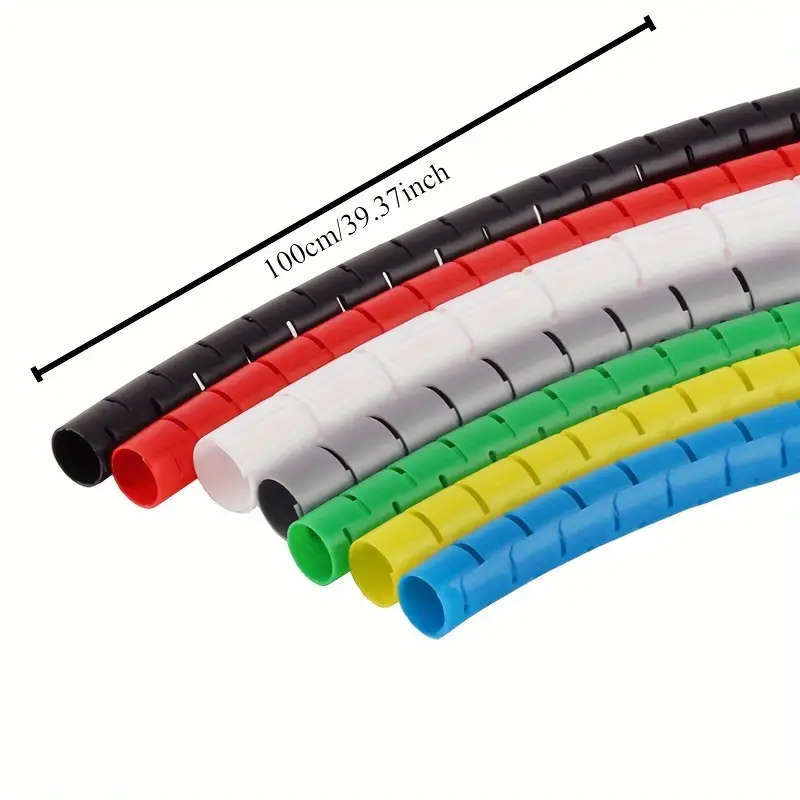 1m Flexible Spiral Cable Protector