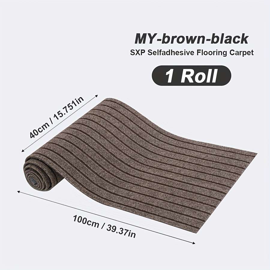 Black Brown 40x100cm Floor Mat