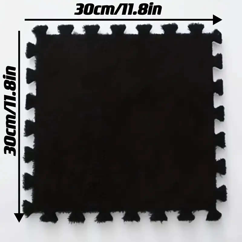 20 Thick Plush Patchwork Mats