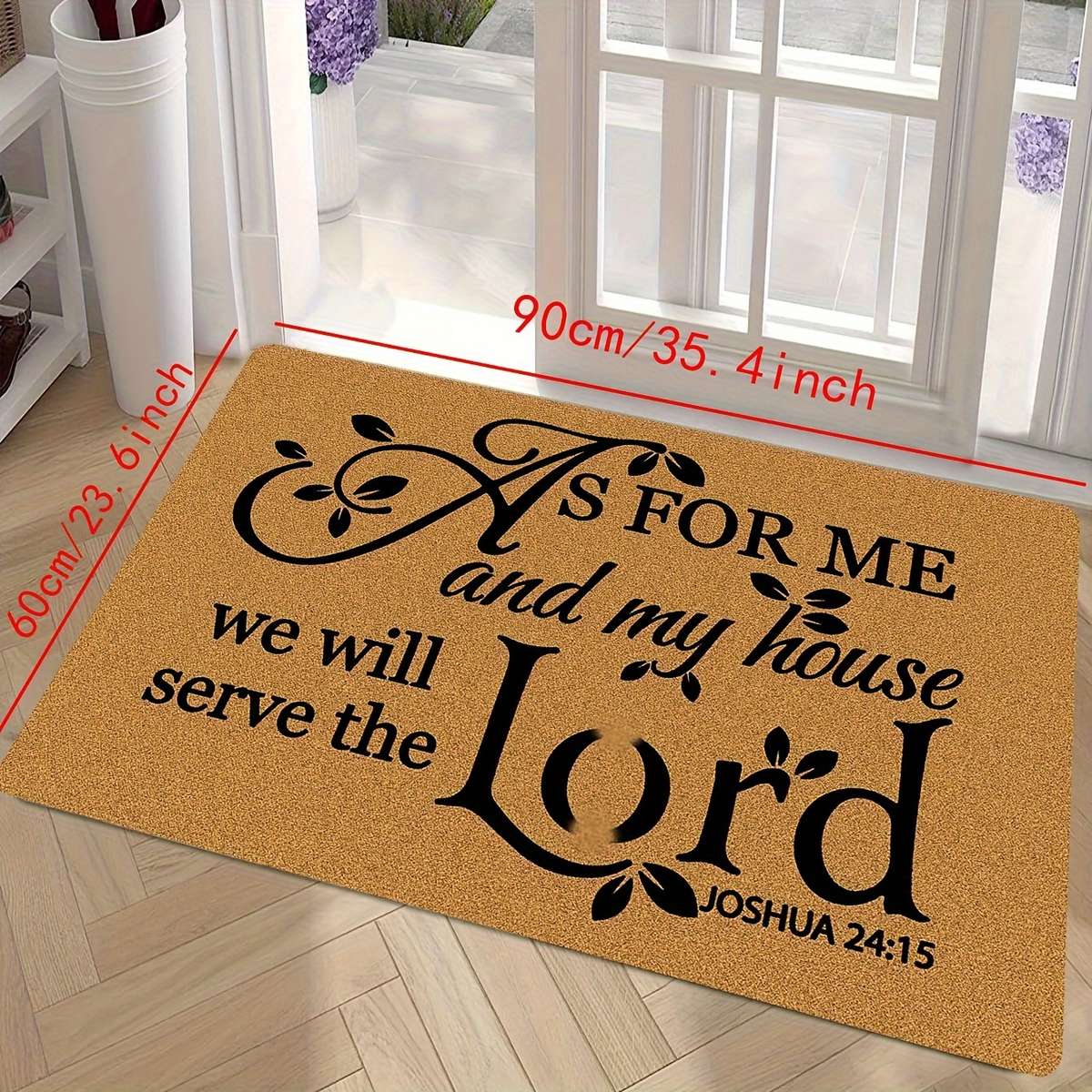 1Pc 23.6x35.4inch 60x90cm Floor Mat