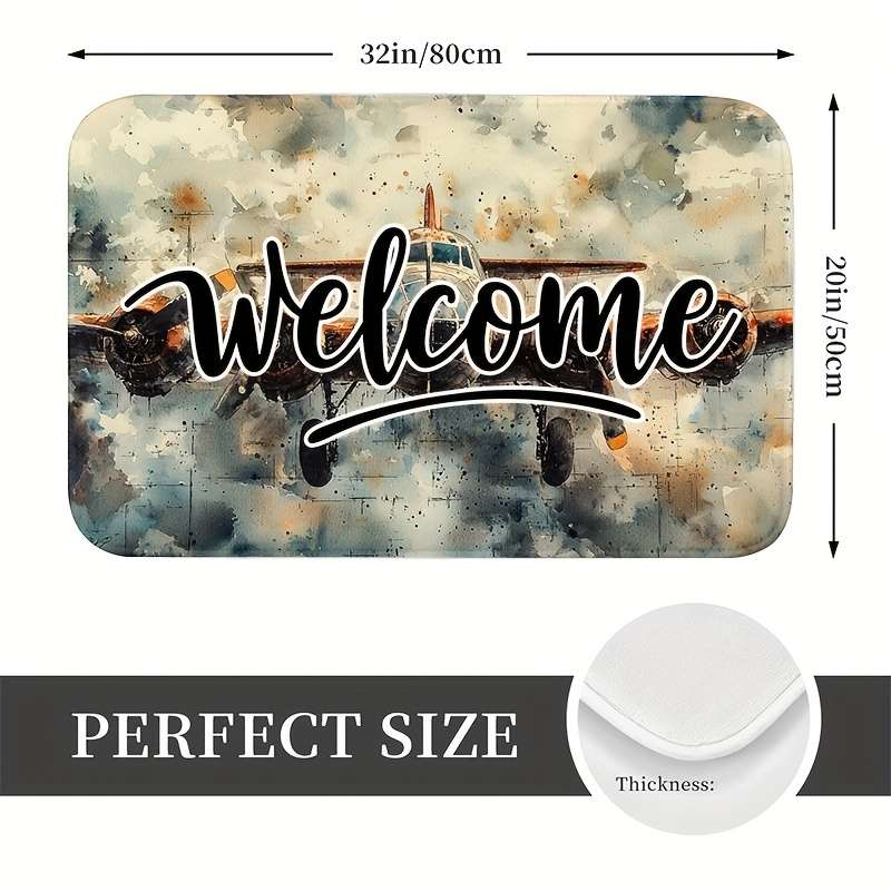 1Pc 50.8x81.28cm Floor Mat