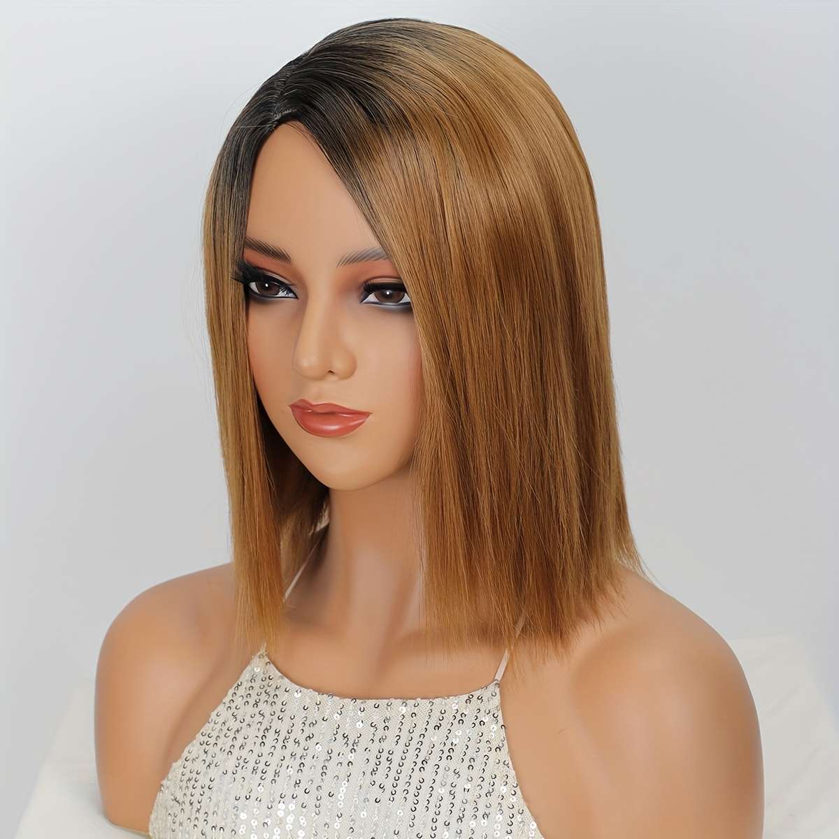 Mixed Color 30.48cm Fashion Design Wig