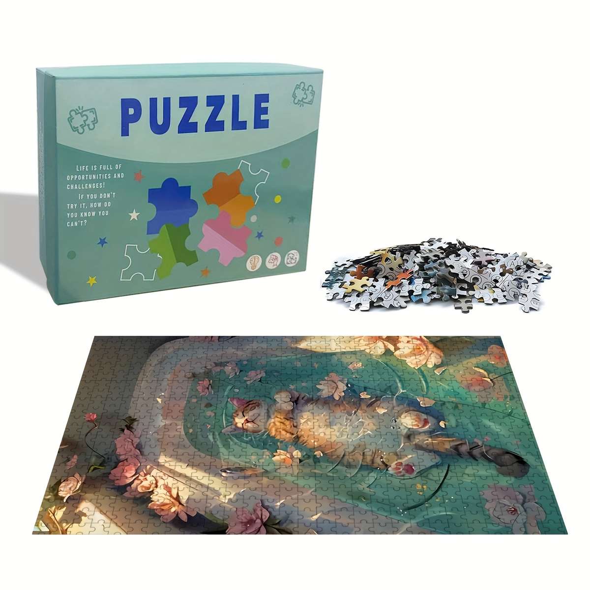 1000 Piece Paper Jigsaw Puzzle For Adults